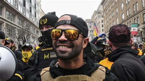Ex-Proud Boys leader is sentenced to over 3 years in prison for Capitol riot plot